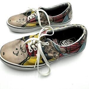 VANS | Peanuts Sneakers Mens Size 6.5 Women’s 8 Shoes Charlie Brown Snoopy Linus